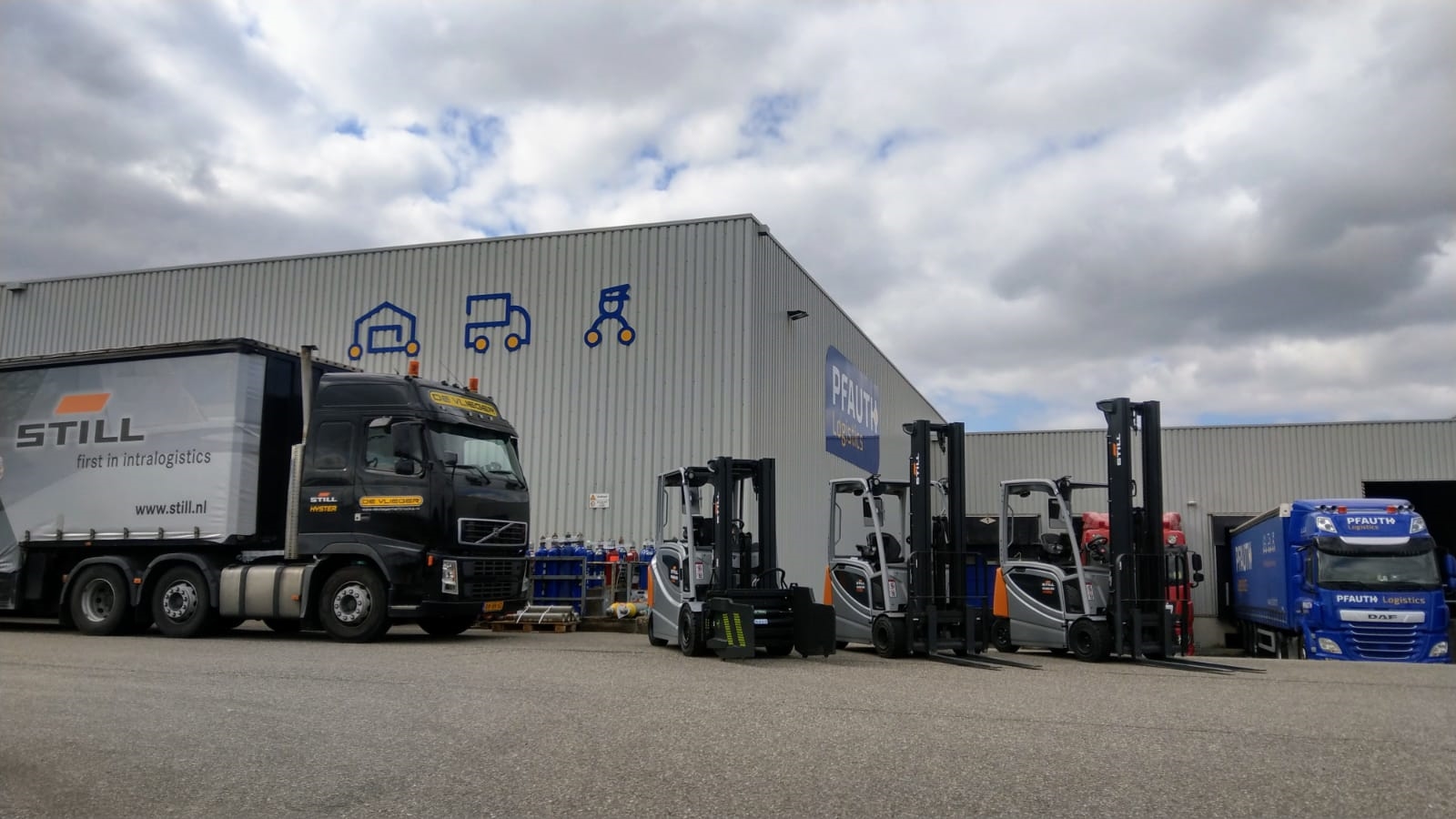 Nieuwe STILL heftrucks bij Pfauth Logistics B.V.